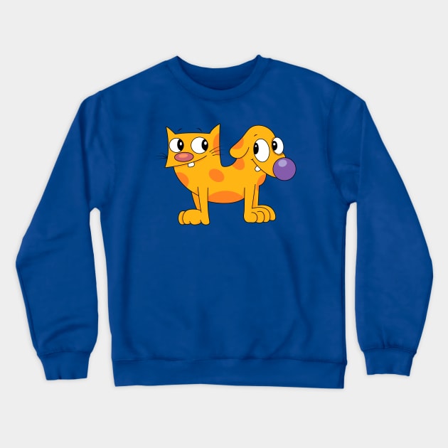 CatDog babies Crewneck Sweatshirt by artxlife